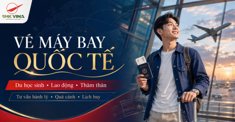 Đặt vé máy bay quốc tế cho du học sinh, lao động, thăm thân – Cần lưu ý gì?