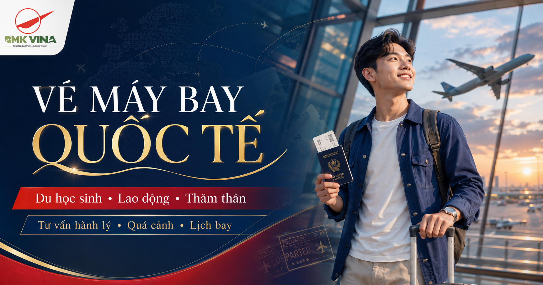 Đặt vé máy bay quốc tế cho du học sinh, lao động, thăm thân – Cần lưu ý gì?
