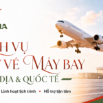 Dịch vụ đặt vé máy bay nội địa và quốc tế