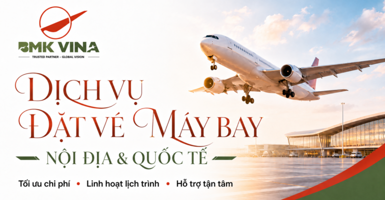 Dịch vụ đặt vé máy bay nội địa và quốc tế