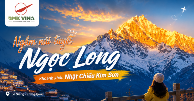 Ngắm Núi Tuyết Ngọc Long trong khoảnh khắc “Nhật Chiếu Kim Sơn” rực rỡ