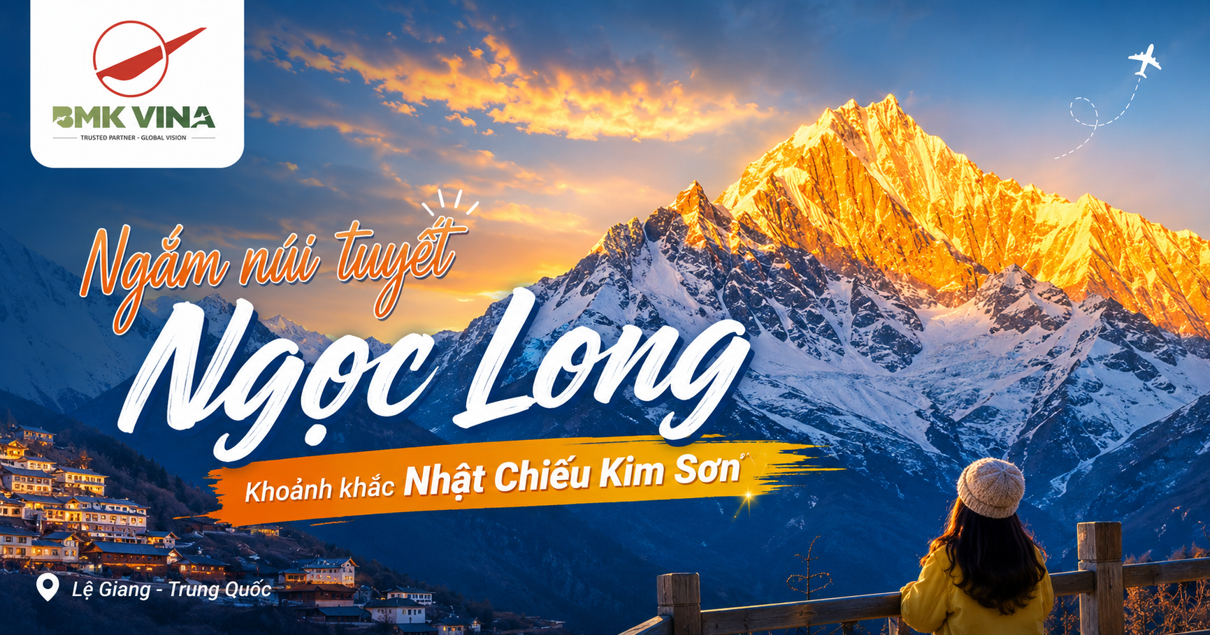 Ngắm Núi Tuyết Ngọc Long trong khoảnh khắc “Nhật Chiếu Kim Sơn” rực rỡ